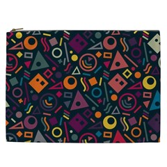 Random, Abstract, Forma, Cube, Triangle, Creative Cosmetic Bag (xxl) by nateshop