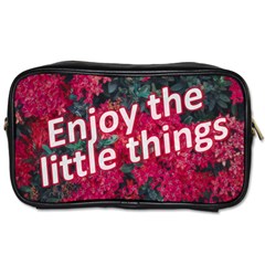 Indulge In Life s Small Pleasures  Toiletries Bag (two Sides) by dflcprintsclothing