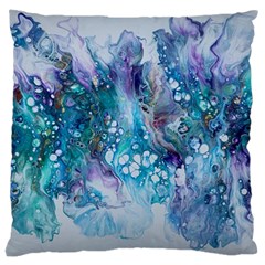 Sea Anemone Large Cushion Case (one Side) by CKArtCreations