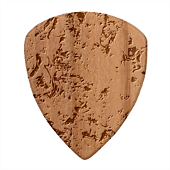 Abstract Confluence Wood Guitar Pick (set Of 10)