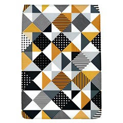 Pattern Tile Squares Triangles Seamless Geometry Removable Flap Cover (l)