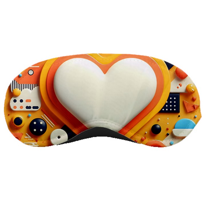 Valentine s Day Design Heart Love Poster Decor Romance Postcard Youth Fun Sleep Mask