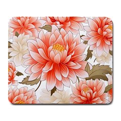 Flowers Plants Sample Design Rose Garden Flower Decoration Love Romance Bouquet Large Mousepad