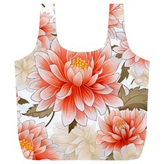 Flowers Plants Sample Design Rose Garden Flower Decoration Love Romance Bouquet Full Print Recycle Bag (xl)