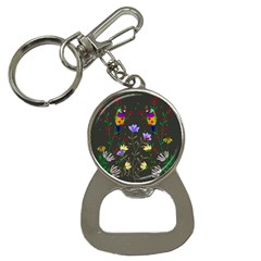 Bird Flower Plant Nature Bottle Opener Key Chain by Maspions