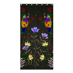 Bird Flower Plant Nature Shower Curtain 36  X 72  (stall) 