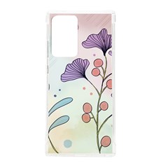 Flower Paint Flora Nature Plant Samsung Galaxy Note 20 Ultra Tpu Uv Case