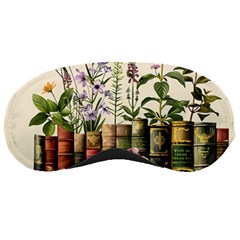 Books Flowers Book Flower Flora Floral Sleep Mask by Maspions