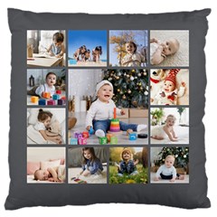 Personalized 13 photo Cushion - 16  Baby Flannel Cushion Case (Two Sides)