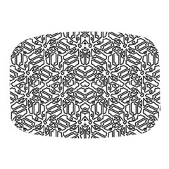 Monochrome Maze Design Print Mini Square Pill Box by dflcprintsclothing