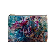 Straight Blend Module I Liquify 19-3 Color Edit Cosmetic Bag (medium) by kaleidomarblingart