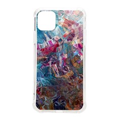 Straight Blend Module I Liquify 19-3 Color Edit Iphone 11 Pro Max 6 5 Inch Tpu Uv Print Case by kaleidomarblingart