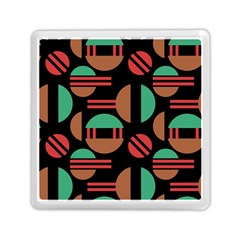 Abstract Geometric Pattern Memory Card Reader (square)