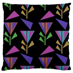 Abstract Pattern Flora Flower 16  Baby Flannel Cushion Case (two Sides)