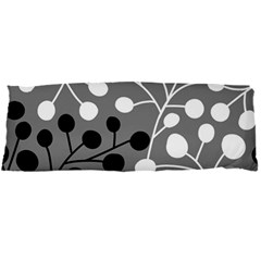 Abstract Nature Black White Body Pillow Case Dakimakura (two Sides) by Maspions