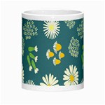 Drawing Flowers Meadow White Morph Mug Center