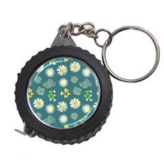 Drawing Flowers Meadow White Measuring Tape