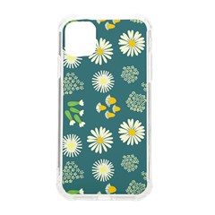 Drawing Flowers Meadow White Iphone 11 Tpu Uv Print Case by Maspions