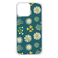 Drawing Flowers Meadow White Iphone 13 Pro Max Tpu Uv Print Case by Maspions