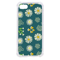 Drawing Flowers Meadow White Iphone Se by Maspions
