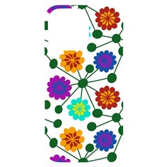 Bloom Plant Flowering Pattern Iphone 14 Pro Max Black Uv Print Case by Maspions