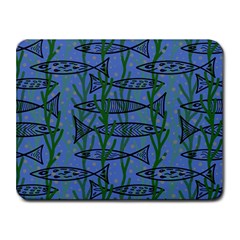 Fish Pike Pond Lake River Animal Small Mousepad by Maspions