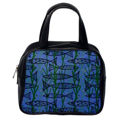 Fish Pike Pond Lake River Animal Classic Handbag (one Side)