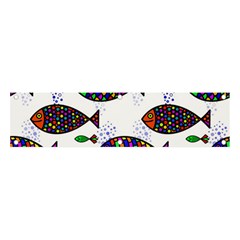 Fish Abstract Colorful Banner And Sign 4  X 1 