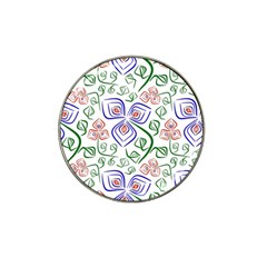 Bloom Nature Plant Pattern Hat Clip Ball Marker