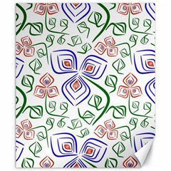 Bloom Nature Plant Pattern Canvas 20  X 24 