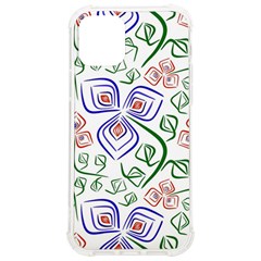 Bloom Nature Plant Pattern Iphone 12/12 Pro Tpu Uv Print Case by Maspions