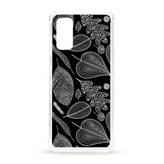 Leaves Flora Black White Nature Samsung Galaxy S20 6 2 Inch Tpu Uv Case