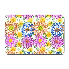 Bloom Flora Pattern Printing Small Doormat