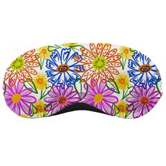 Bloom Flora Pattern Printing Sleep Mask