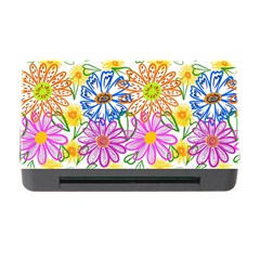 Bloom Flora Pattern Printing Memory Card Reader With Cf