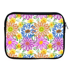 Bloom Flora Pattern Printing Apple Ipad 2/3/4 Zipper Cases