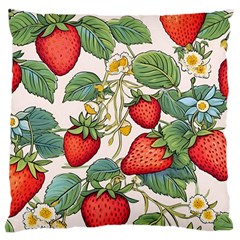 Strawberry-fruits Large Cushion Case (one Side)