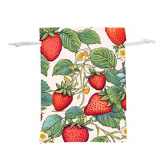 Strawberry-fruits Lightweight Drawstring Pouch (s)