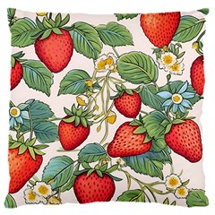 Strawberry-fruits 16  Baby Flannel Cushion Case (two Sides)