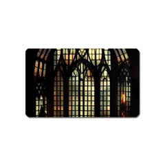 Stained Glass Window Gothic Magnet (name Card)