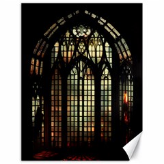 Stained Glass Window Gothic Canvas 18  X 24 