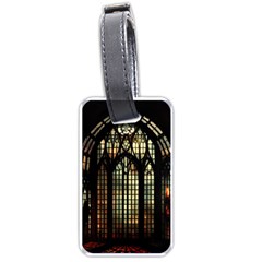 Stained Glass Window Gothic Luggage Tag (one Side)