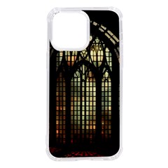 Stained Glass Window Gothic Iphone 14 Pro Max Tpu Uv Print Case by Maspions