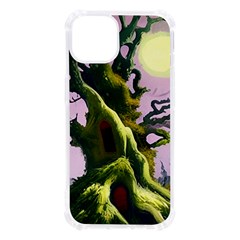 Outdoors Night Full Moon Setting Scene Woods Light Moonlight Nature Wilderness Landscape Iphone 13 Tpu Uv Print Case by Posterlux