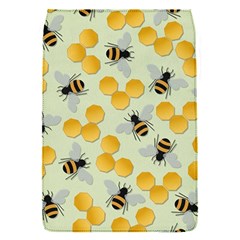 Bees Pattern Honey Bee Bug Honeycomb Honey Beehive Removable Flap Cover (s) by Bedest