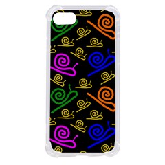 Pattern Repetition Snail Blue Iphone Se by Maspions