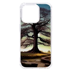 Nature Outdoors Cellphone Wallpaper Background Artistic Artwork Starlight Book Cover Wilderness Land Iphone 14 Pro Tpu Uv Print Case by Posterlux