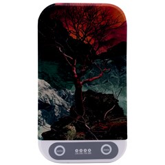 Night Sky Nature Tree Night Landscape Forest Galaxy Fantasy Dark Sky Planet Sterilizers by Posterlux