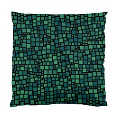 Squares Cubism Geometric Background Standard Cushion Case (one Side)
