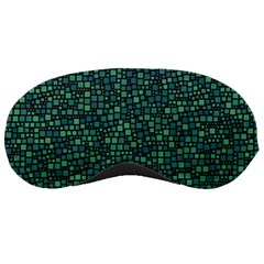 Squares Cubism Geometric Background Sleep Mask by Maspions